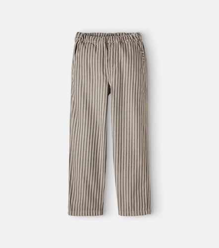 Pantalones Blas de sarga de algodón a rayas - Cozmo - Modalova