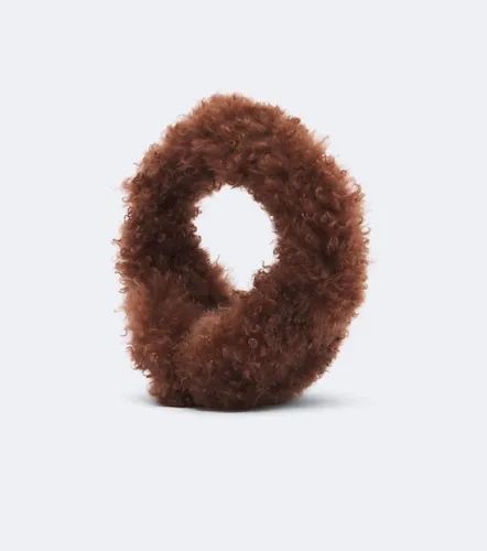 Paraorecchie in shearling - Yves Salomon - Modalova