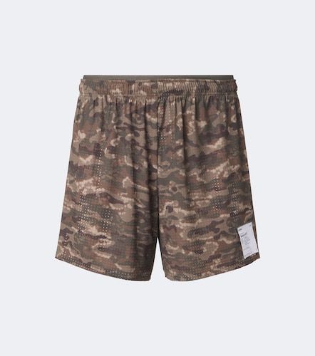 Shorts de running Space‑O 5" de camuflaje - Satisfy - Modalova