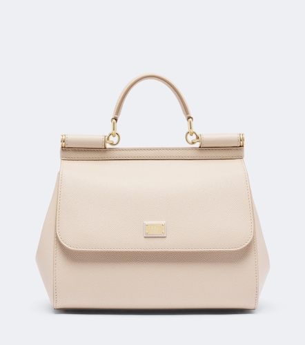 Borsa Sicily Medium in pelle - Dolce&Gabbana - Modalova