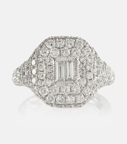 Anello in oro bianco 18kt con diamanti - Shay Jewelry - Modalova