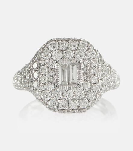 PavÃ© 18kt white gold ring with diamonds - Shay Jewelry - Modalova