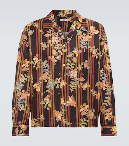 Camisa Butterfly Stripe de algodón y seda - Bode - Modalova