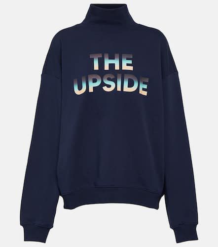 Clementine logo cotton fleece sweatshirt - The Upside - Modalova