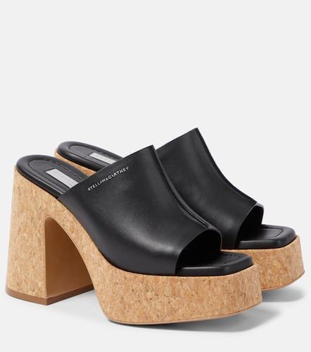 Skyla faux leather platform mules - Stella McCartney - Modalova