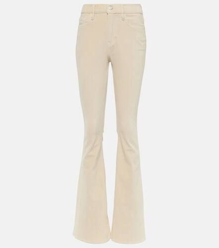 Le High Flare Velveteen velvet flared jeans - Frame - Modalova