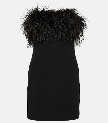 After Hours feather-trimmed minidress - Rebecca Vallance - Modalova