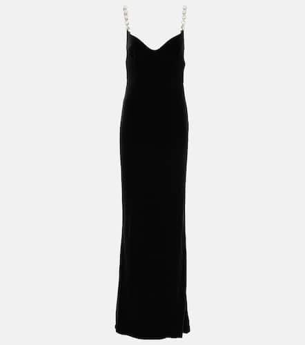 Avedon embellished velvet gown - Galvan - Modalova