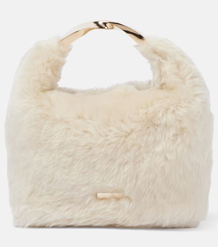 Twist Mini shearling tote bag - Aquazzura - Modalova