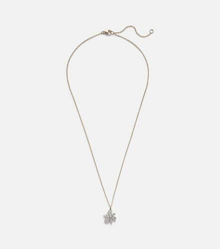 Magnolia 14kt necklace with diamonds - Stone and Strand - Modalova