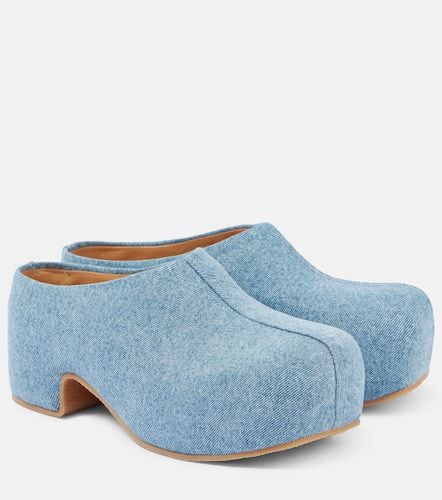 Dries Van Noten Clogs aus Denim - Dries Van Noten - Modalova