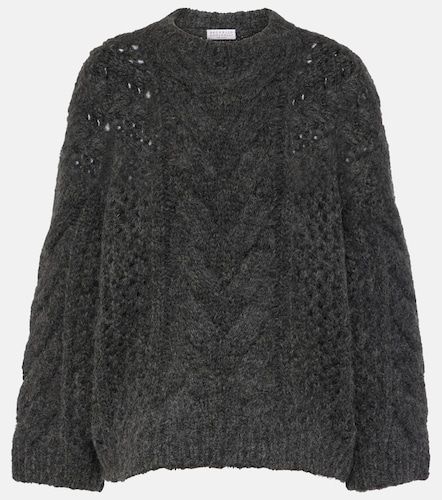 Pullover in misto alpaca - Brunello Cucinelli - Modalova