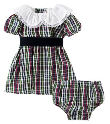 Bebé - set Alicia de vestido y bloomers de algodón - La Coqueta - Modalova