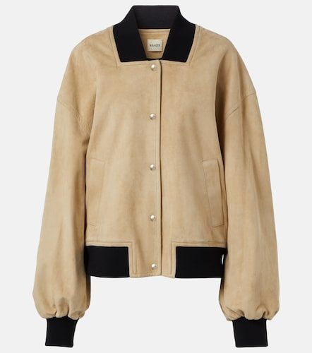 Giacca bomber Spence in suede - Khaite - Modalova