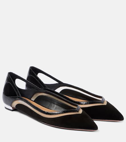 Cinemax suede ballet flats - Aquazzura - Modalova