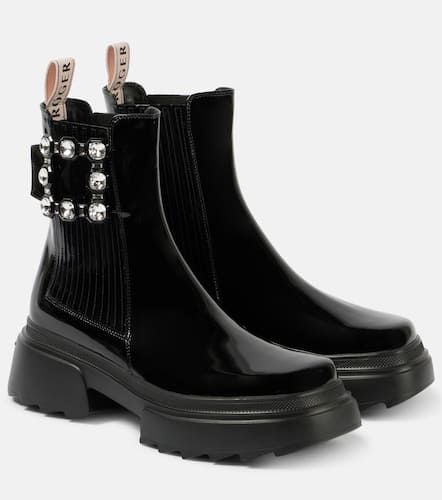 Wallaviv patent leather Chelsea boots - Roger Vivier - Modalova