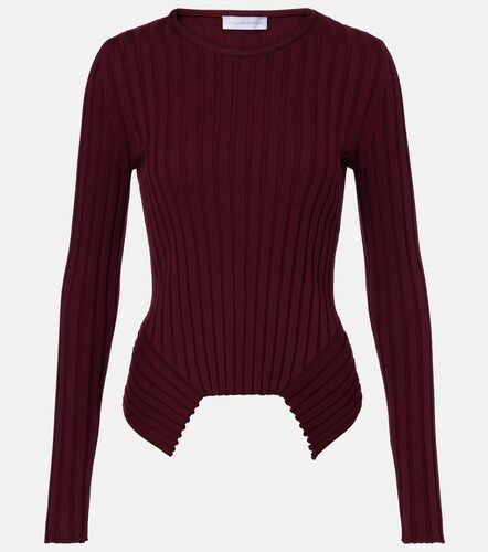 Top de algodón acanalado - Stella McCartney - Modalova