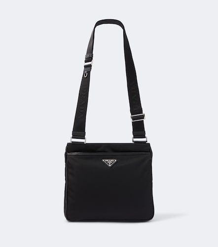 Bolso al hombro Re-Nylon con piel - Prada - Modalova
