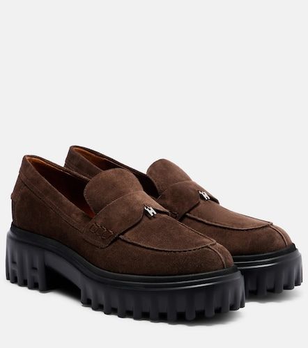 Mocasines con plataforma H700 de piel - Hogan - Modalova