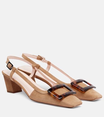 Belle Vivier 45 suede slingback pumps - Roger Vivier - Modalova