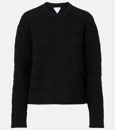 Pullover in misto lana con Intreccio - Bottega Veneta - Modalova