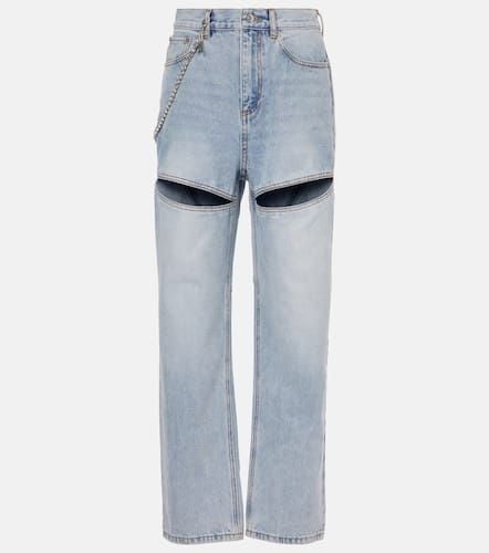 Area Verzierte Wide-Leg Jeans - Area - Modalova