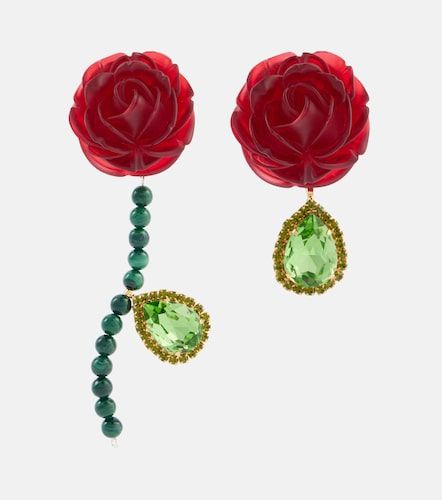 Orecchini in argento sterling con cristalli - Magda Butrym - Modalova
