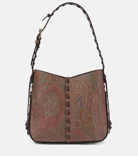 Vulcano Medium canvas shoulder bag - Etro - Modalova