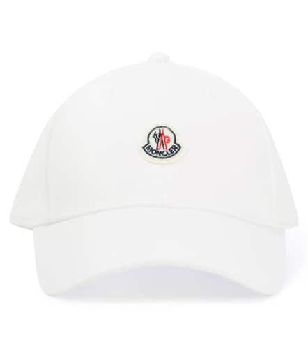 Baseballcap aus Baumwoll-Gabardine - Moncler Enfant - Modalova