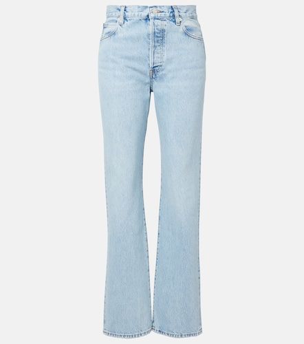 Staple high-rise straight jeans - Frame - Modalova