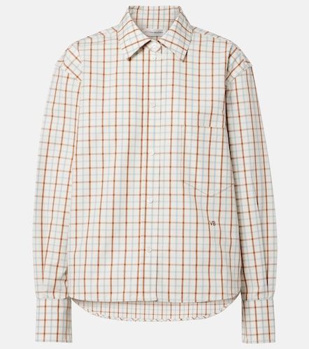 Ellis checked cotton shirt - Victoria Beckham - Modalova