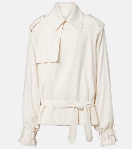 Gabardina cropped Elva - The Frankie Shop - Modalova