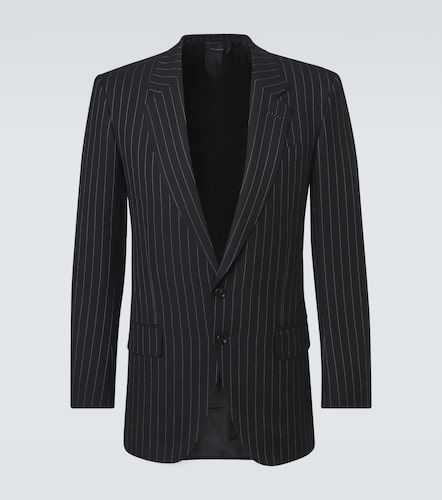 Tom Ford Striped wool twill blazer - Tom Ford - Modalova