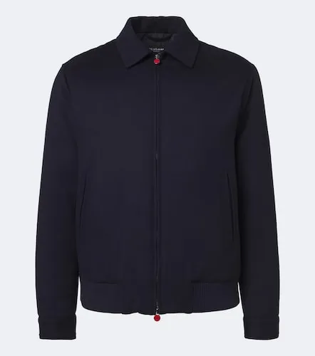 Kiton Wool bomber jacket - Kiton - Modalova