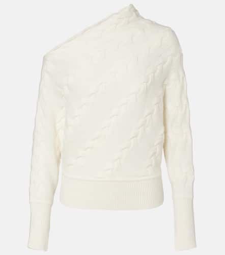 Cable-knit one-shoulder sweater - Xu Zhi - Modalova