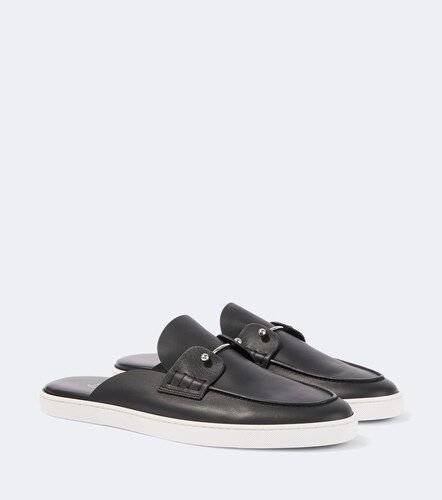 Chanme leather mules - Christian Louboutin - Modalova