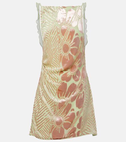 Vestido corto Ventura de terciopelo floral - SIR - Modalova