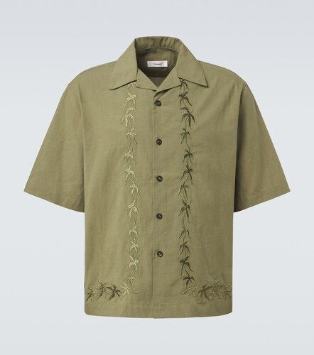 Commas Camicia bowling con ricamo - Commas - Modalova