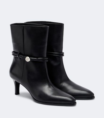 Telsa embellished leather ankle boots - Isabel Marant - Modalova