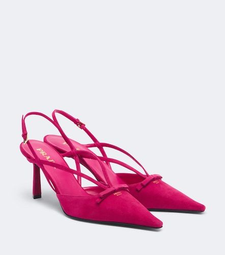 Prada Suede slingback pumps - Prada - Modalova