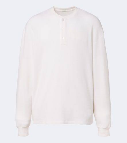 Camiseta con botones de algodón y cachemir - A.Presse - Modalova