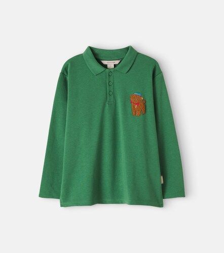 Konges Sløjd Polo de piqué en mezcla de algodón con lunares - Konges Slojd - Modalova
