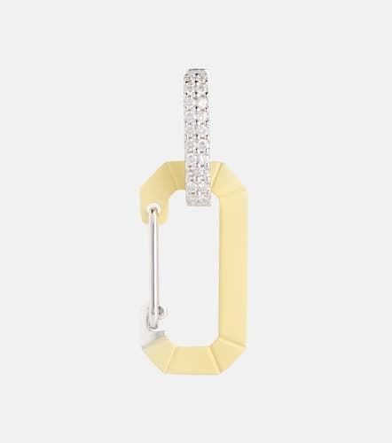 EÃ©ra Chiara Small 18kt gold single earring with diamonds - Eera - Modalova