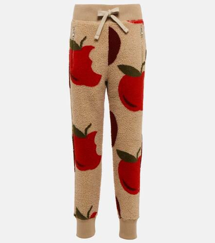 Printed fleece sweatpants - JW Anderson - Modalova