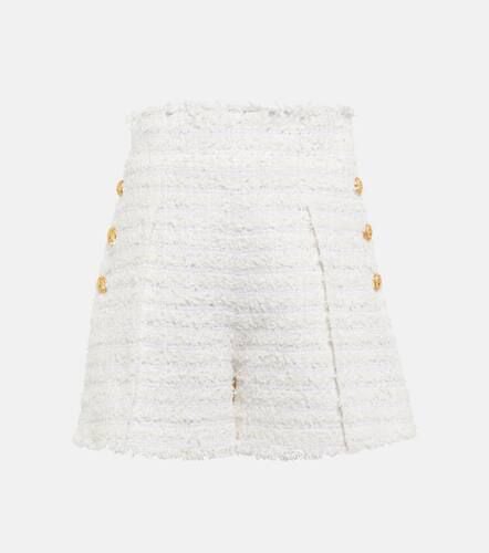 Balmain High-rise tweed shorts - Balmain - Modalova