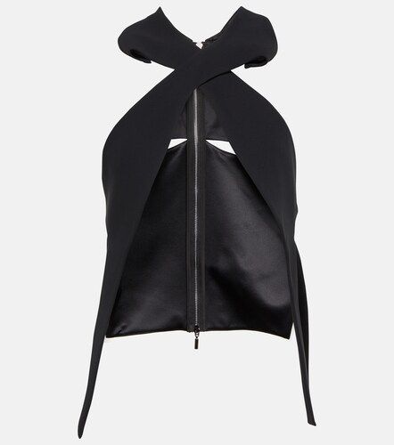 Top Cross Leaf con cuello halter - Maticevski - Modalova