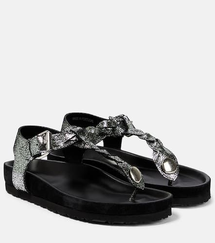 Brook metallic leather sandals - Isabel Marant - Modalova