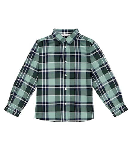 Daho checked cotton jersey shirt - Bonpoint - Modalova