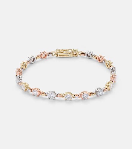 Aysa 18kt yellow, rose, and white tennis bracelet with diamonds - Spinelli Kilcollin - Modalova