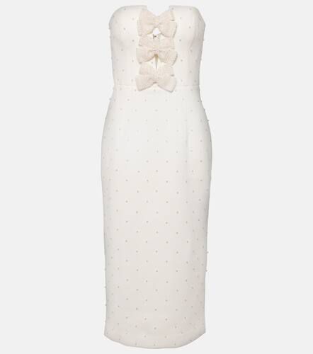 Bridal Ophelia crÃªpe midi dress - Rebecca Vallance - Modalova